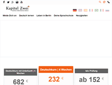 Tablet Screenshot of kapitel-zwei.de